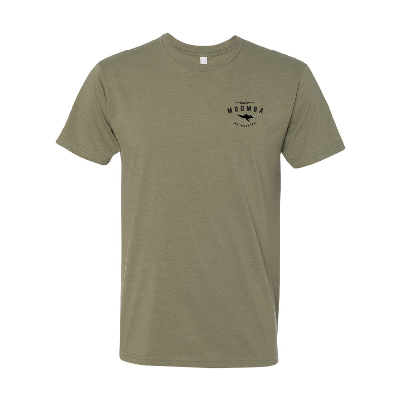 Moomba Boomer Tee - Light Olive