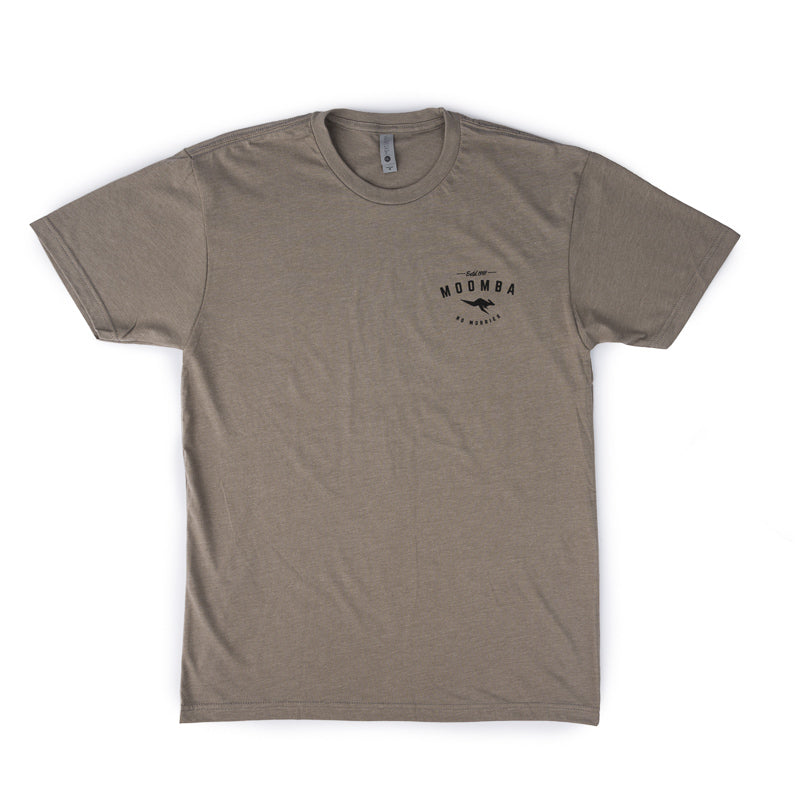 Moomba Boomer Tee - Stone Grey