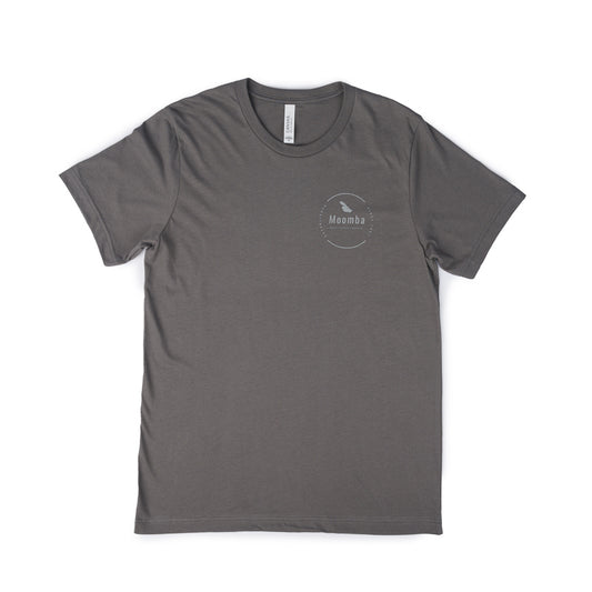 Moomba Adventure Tee - Asphalt - CLEARANCE