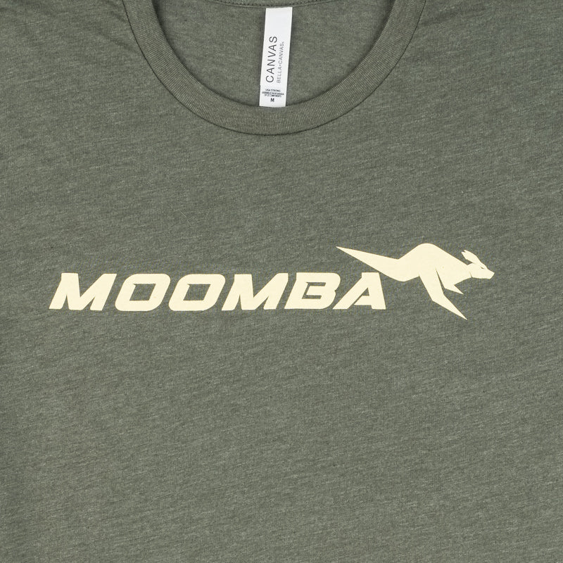 Moomba Classic Roo Tee - Heather Military Green