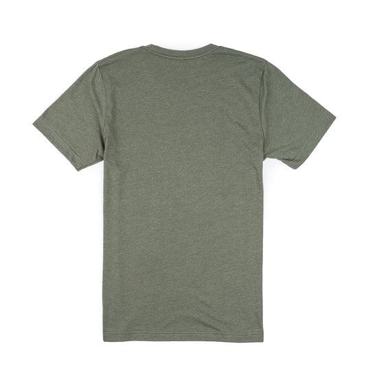 Moomba Classic Roo Tee - Heather Military Green