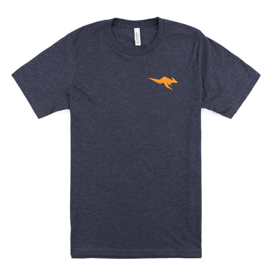 Moomba Lifestyle Adventure Tee - Heather Midnight Navy