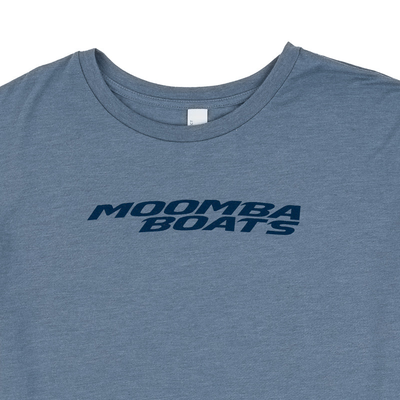 Moomba Women's Midi LS Tee - Flint Blue Heather