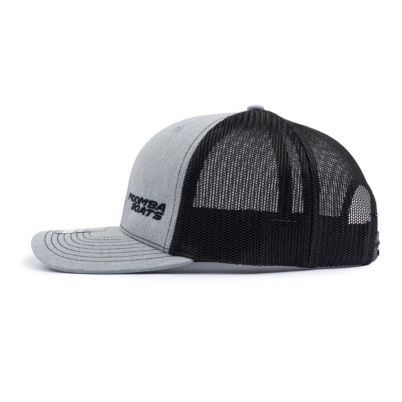 Moomba Ultimate Trucker Cap - Heather Grey / Black