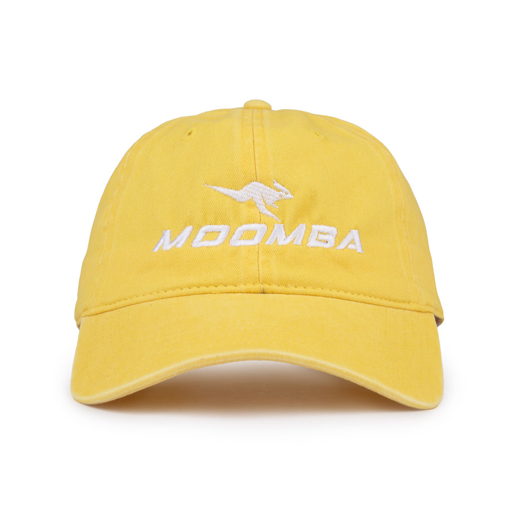 Moomba Washed Dad Hat - Yellow