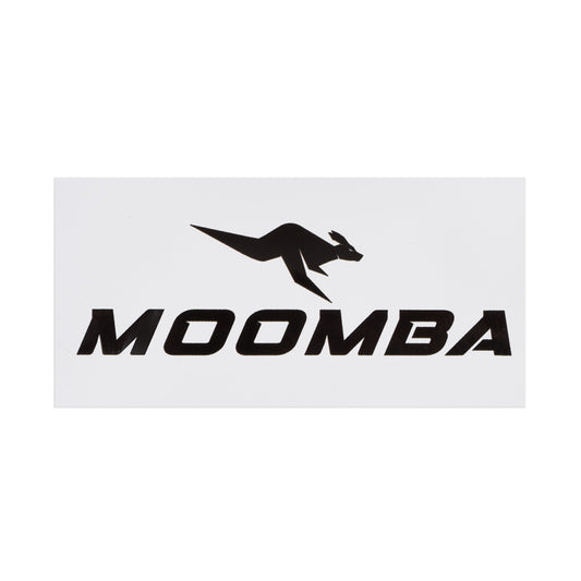 Moomba 4" x 2" Roo Sticker - White