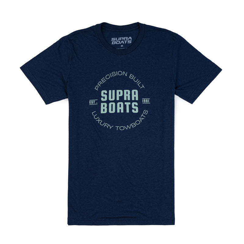 Supra Precision Tee - Navy - CLEARANCE