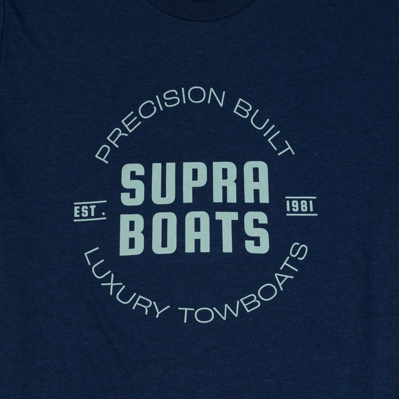 Supra Precision Tee - Navy - CLEARANCE