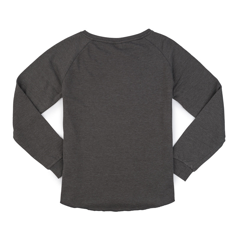 Supra Women's Wave Wash Crewneck Sweatshirt - Shadow - CLEARANCE