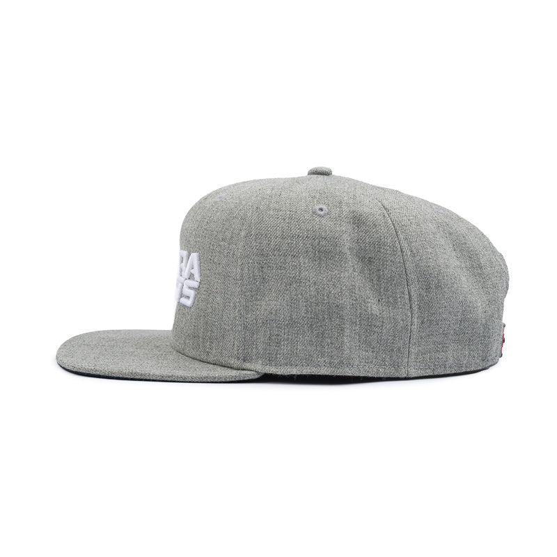 Supra Pro Flat Cap - Heather Grey