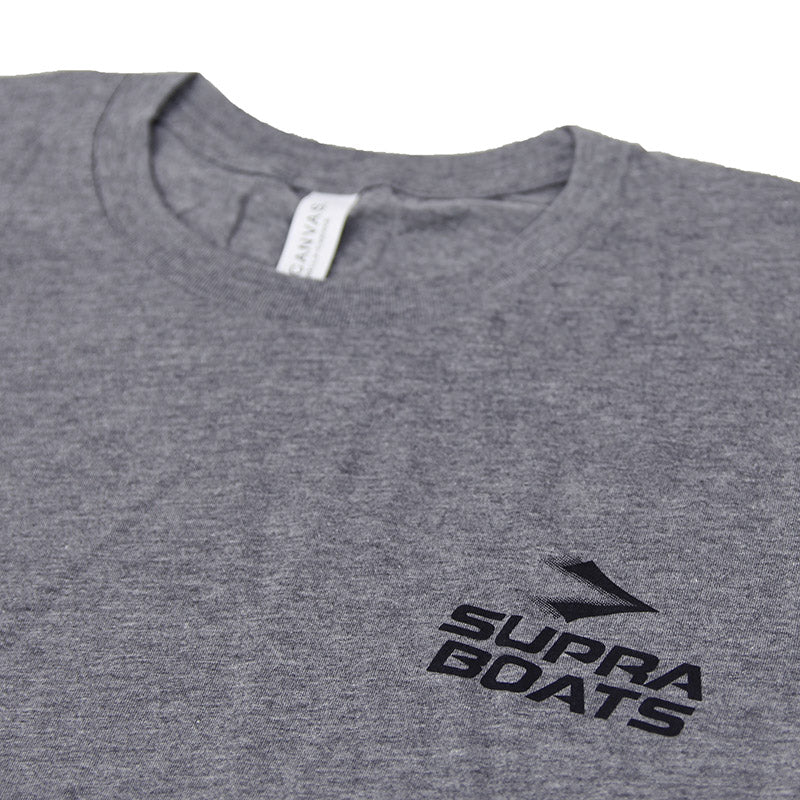 Supra Rip Tee - Grey - CLEARANCE