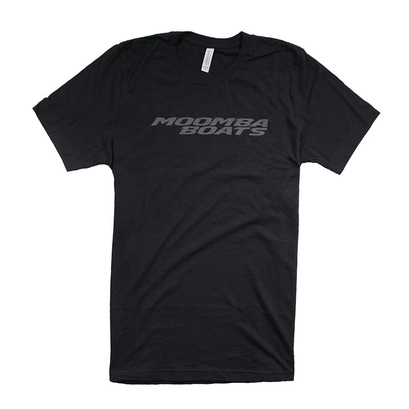 Moomba Core Logo Tee - Heather Black - CLEARANCE