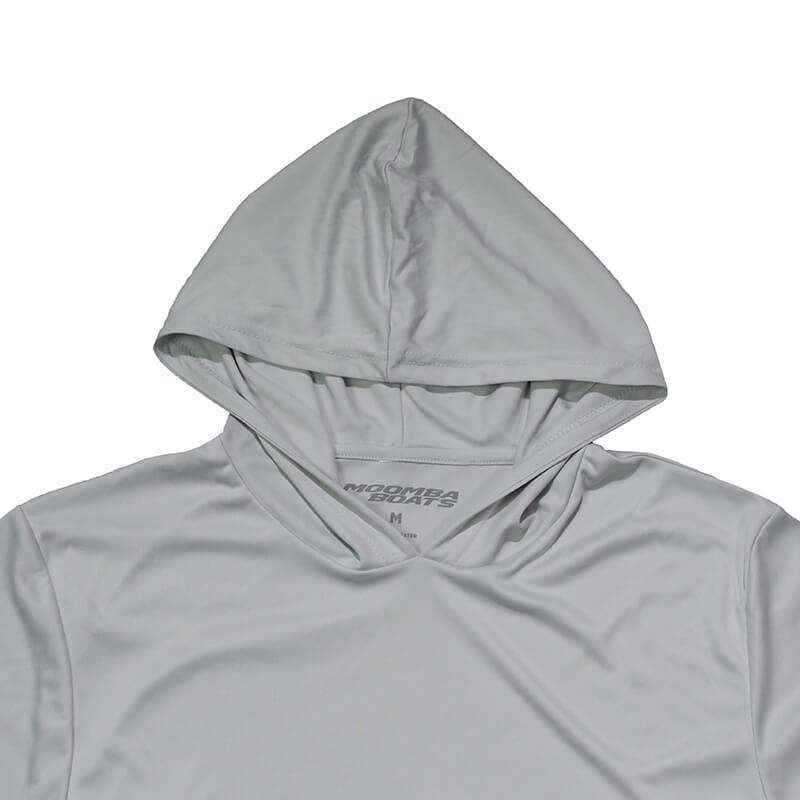 Moomba LS Bahama Hooded Tee - Aluminum