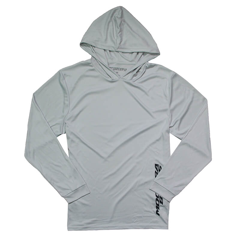 Moomba LS Bahama Hooded Tee - Aluminum