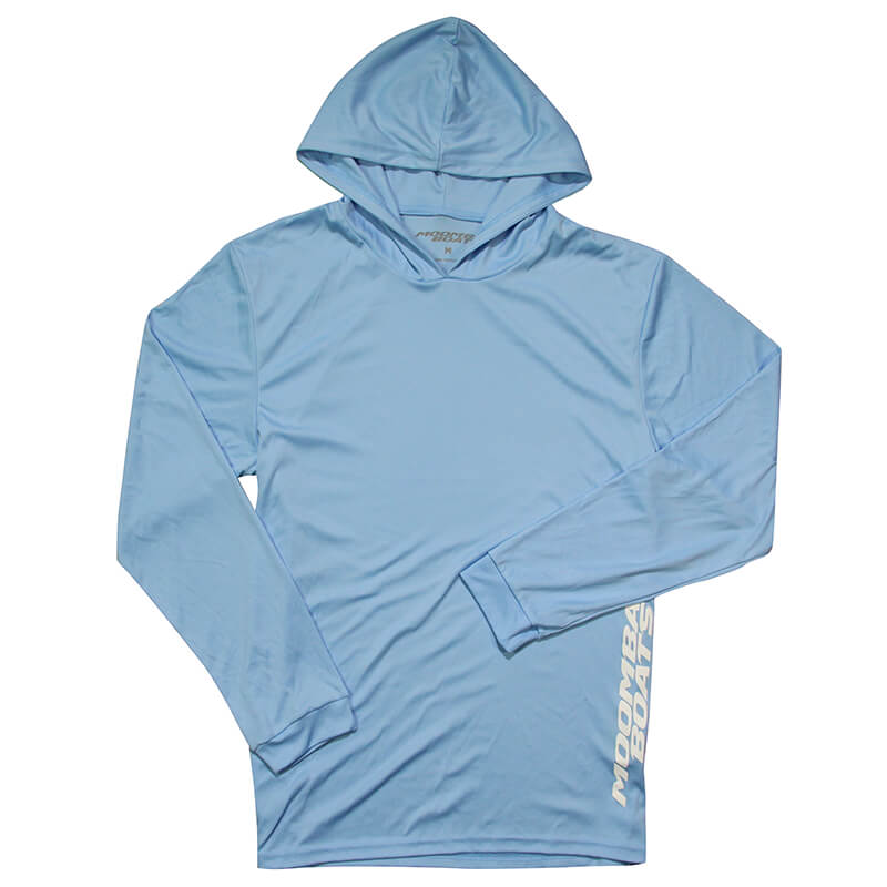 Moomba LS Bahama Hooded Tee - Blue Mist