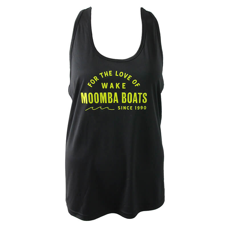 Moomba Women's TriDri Venus Tank - Black - CLEARANCE