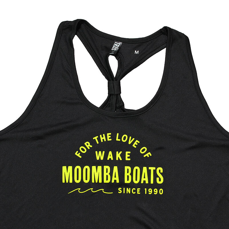 Moomba Women's TriDri Venus Tank - Black - CLEARANCE