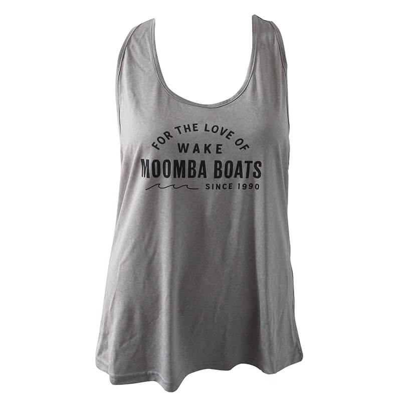 Moomba Women's TriDri Venus Tank - Silver Melange