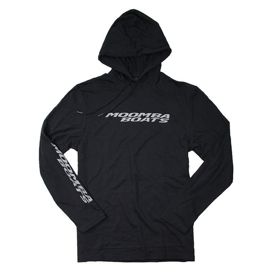 Moomba Featherweight French Terry Hoodie - Black - CLEARANCE