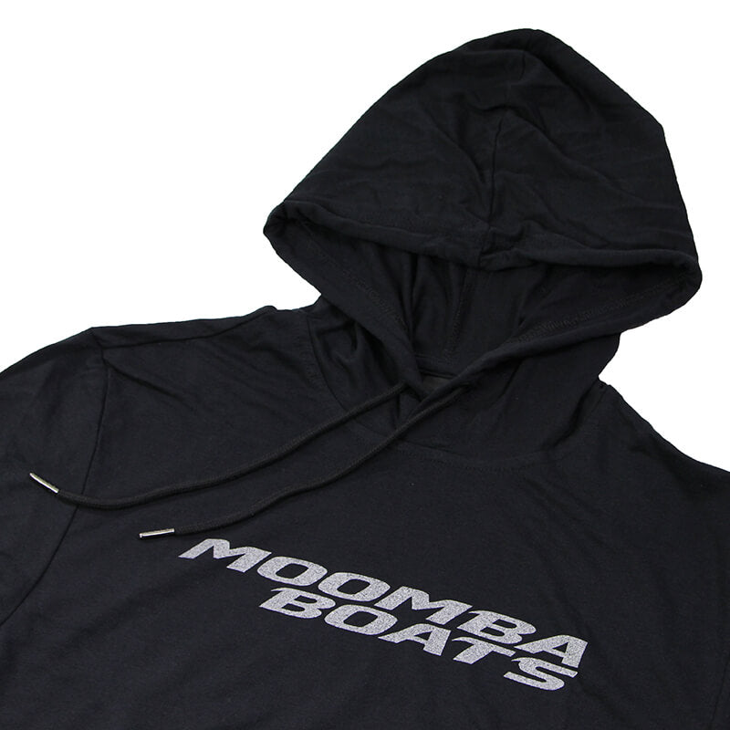 Moomba Featherweight French Terry Hoodie - Black - CLEARANCE