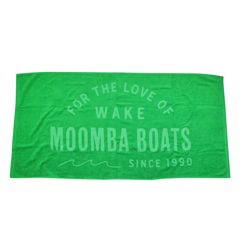 Moomba Love Beach Towel - Lime Green