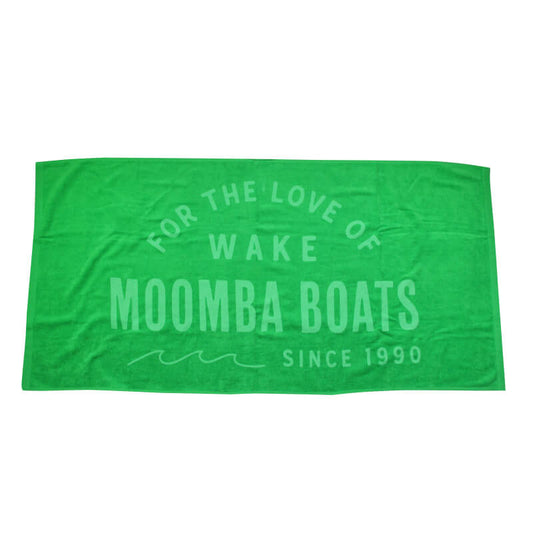 Moomba Love Beach Towel - Lime Green - CLEARANCE