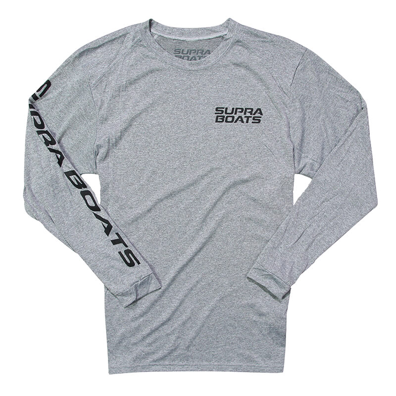 Supra LS Performance Sun Tee - Heather Grey