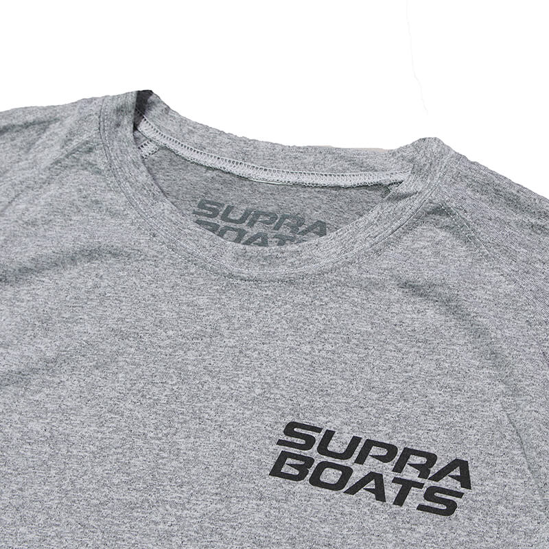 Supra LS Performance Sun Tee - Heather Grey