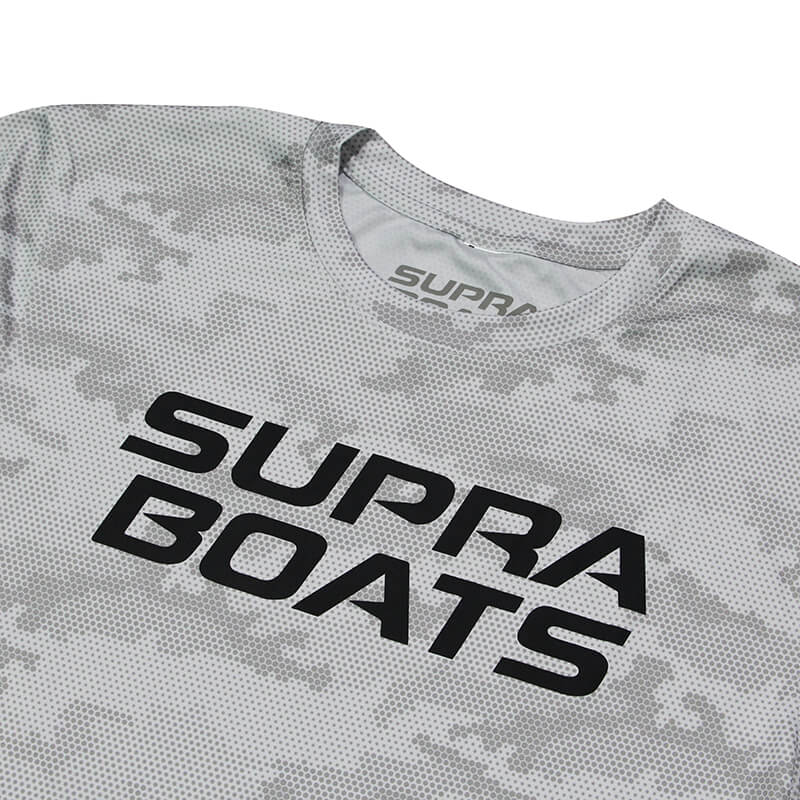 Supra LS Performance Sun Tee - Aluminum Camo