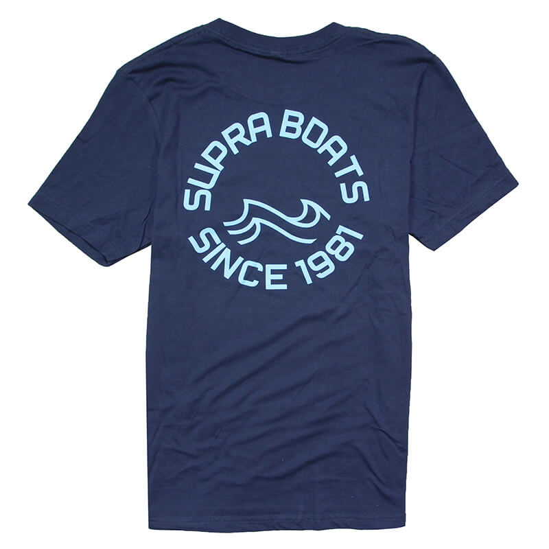 Supra Cool Wave Tee - Navy