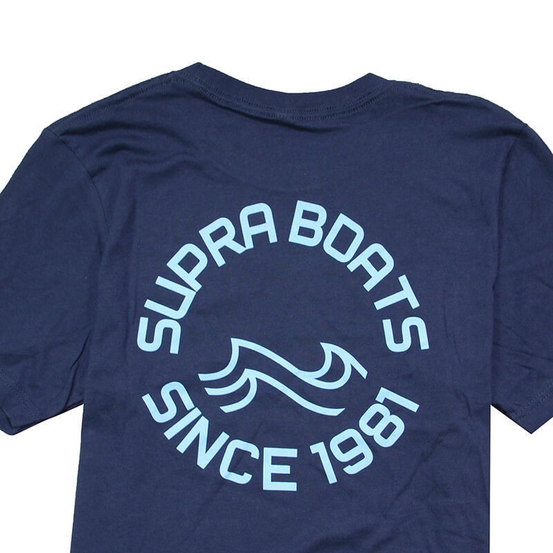 Supra Cool Wave Tee - Navy