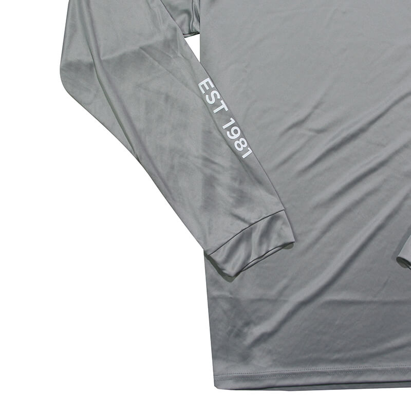 Supra LS Performance Hooded Tee - Medium Grey