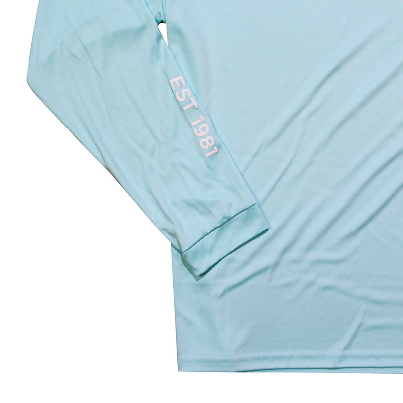 Supra LS Performance Hooded Tee - Aqua