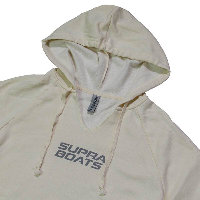Supra Women's California Hooded Sweatshirt - Bone