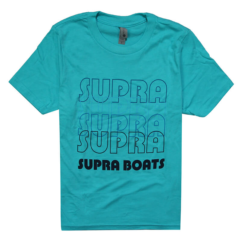 Supra Youth Marquee Tee - Tahiti Blue