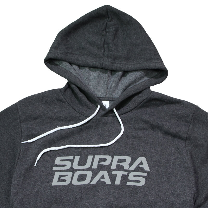 Supra Cool Wave Hooded Sweatshirt - Dark Grey Heather