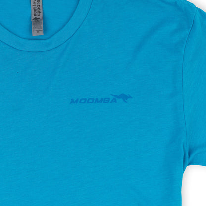 Moomba Go With the Flow Tee - Vintage Turquoise