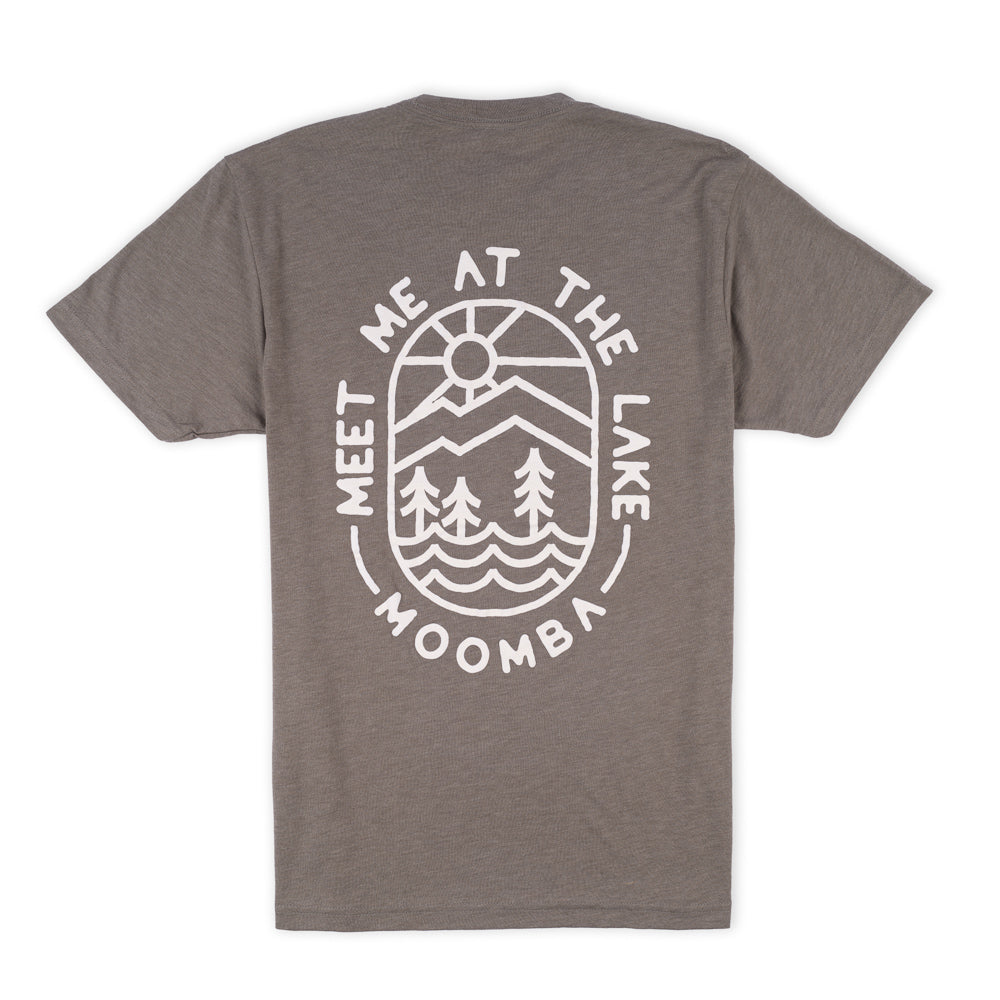 Moomba Meet Me at the Lake Tee - Venetian Grey