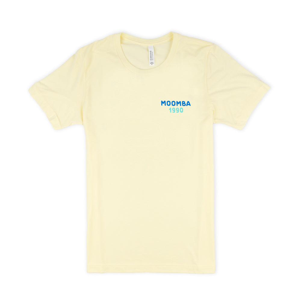 Moomba 1990 Vision Tee - Pale Yellow