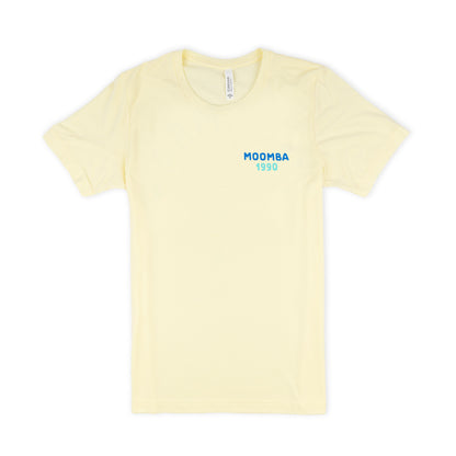 Moomba 1990 Vision Tee - Pale Yellow