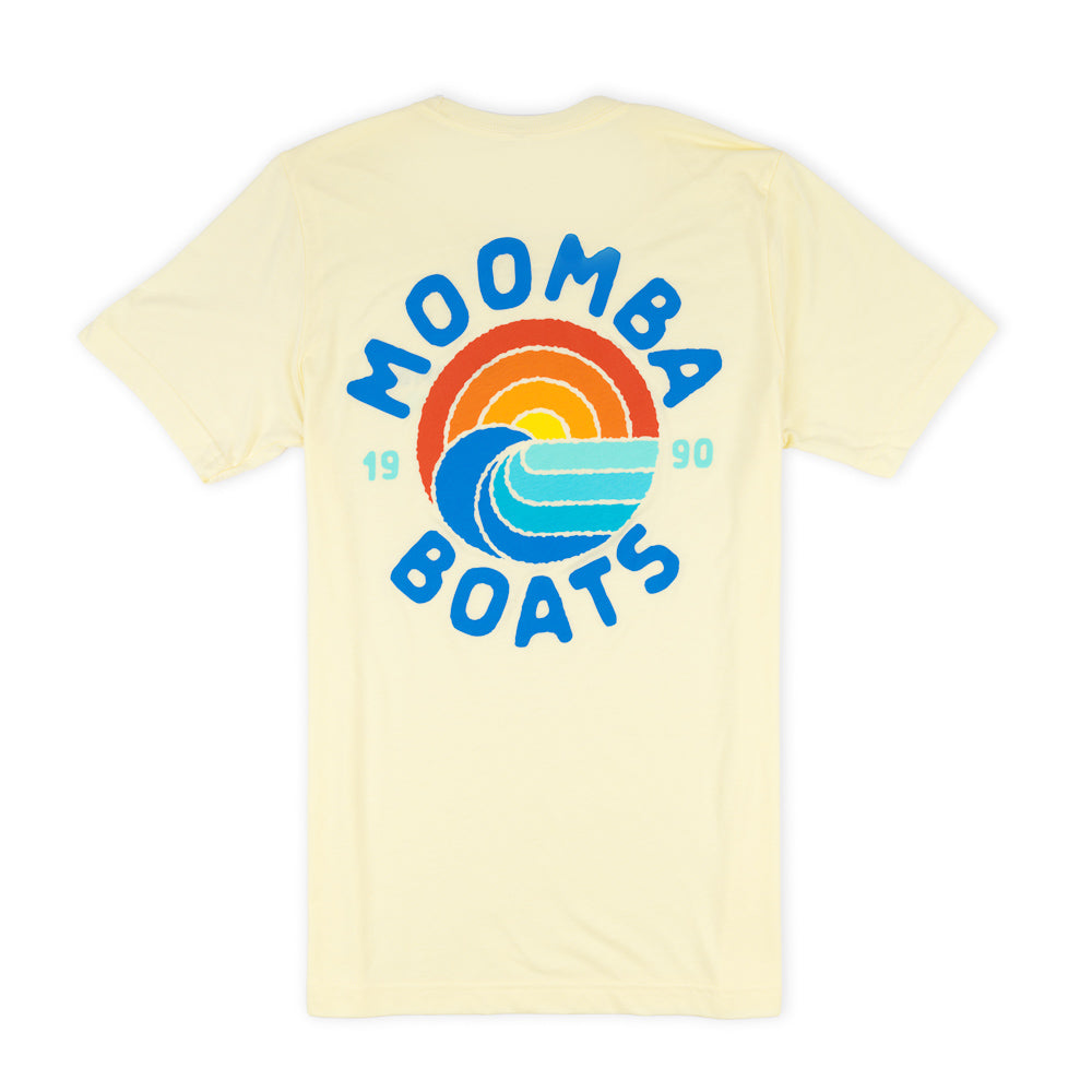 Moomba 1990 Vision Tee - Pale Yellow