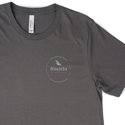 Moomba Adventure Tee - Asphalt - CLEARANCE