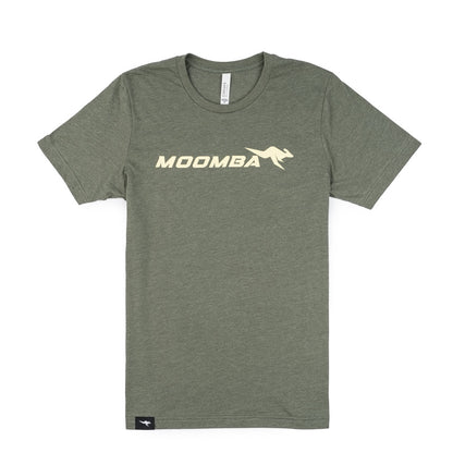 Moomba Classic Roo Tee - Heather Military Green