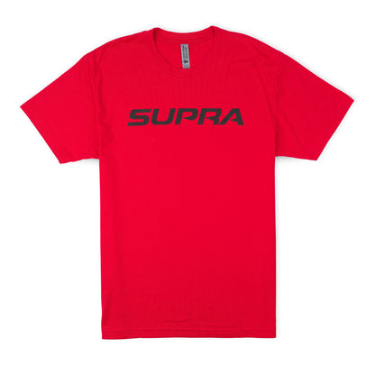Supra Bold Logo Tee - Red