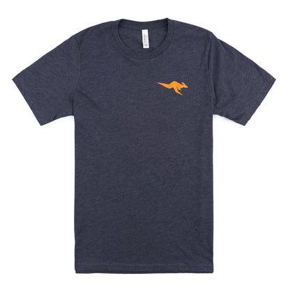 Moomba Lifestyle Adventure Tee - Heather Midnight Navy