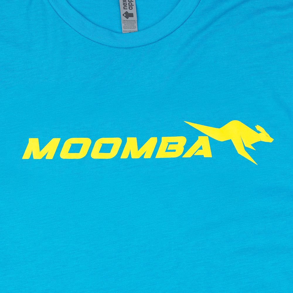 Moomba Bold Logo Tee - Vintage Turquoise