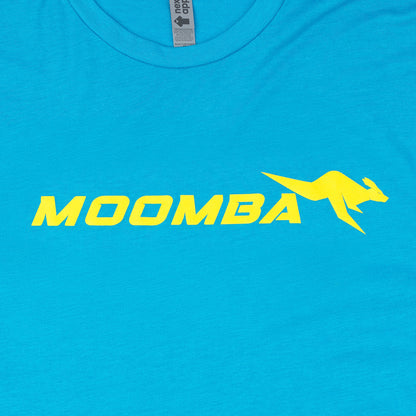 Moomba Bold Logo Tee - Vintage Turquoise