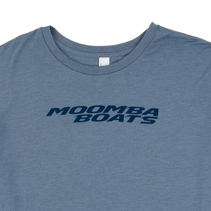 Moomba Women's Midi LS Tee - Flint Blue Heather - CLEARANCE