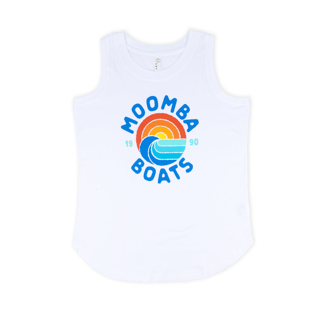 Moomba Women's 1990 Vision Relaxed Tank - White
