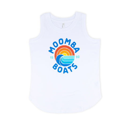 Moomba Women's 1990 Vision Relaxed Tank - White